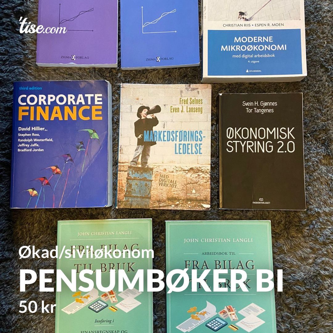 Pensumbøker BI