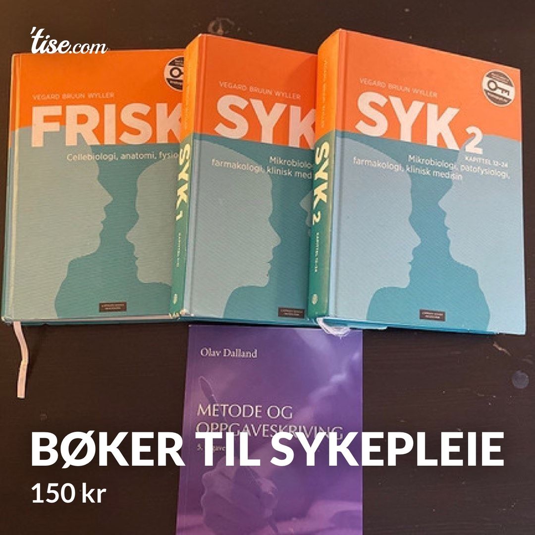 Bøker til sykepleie