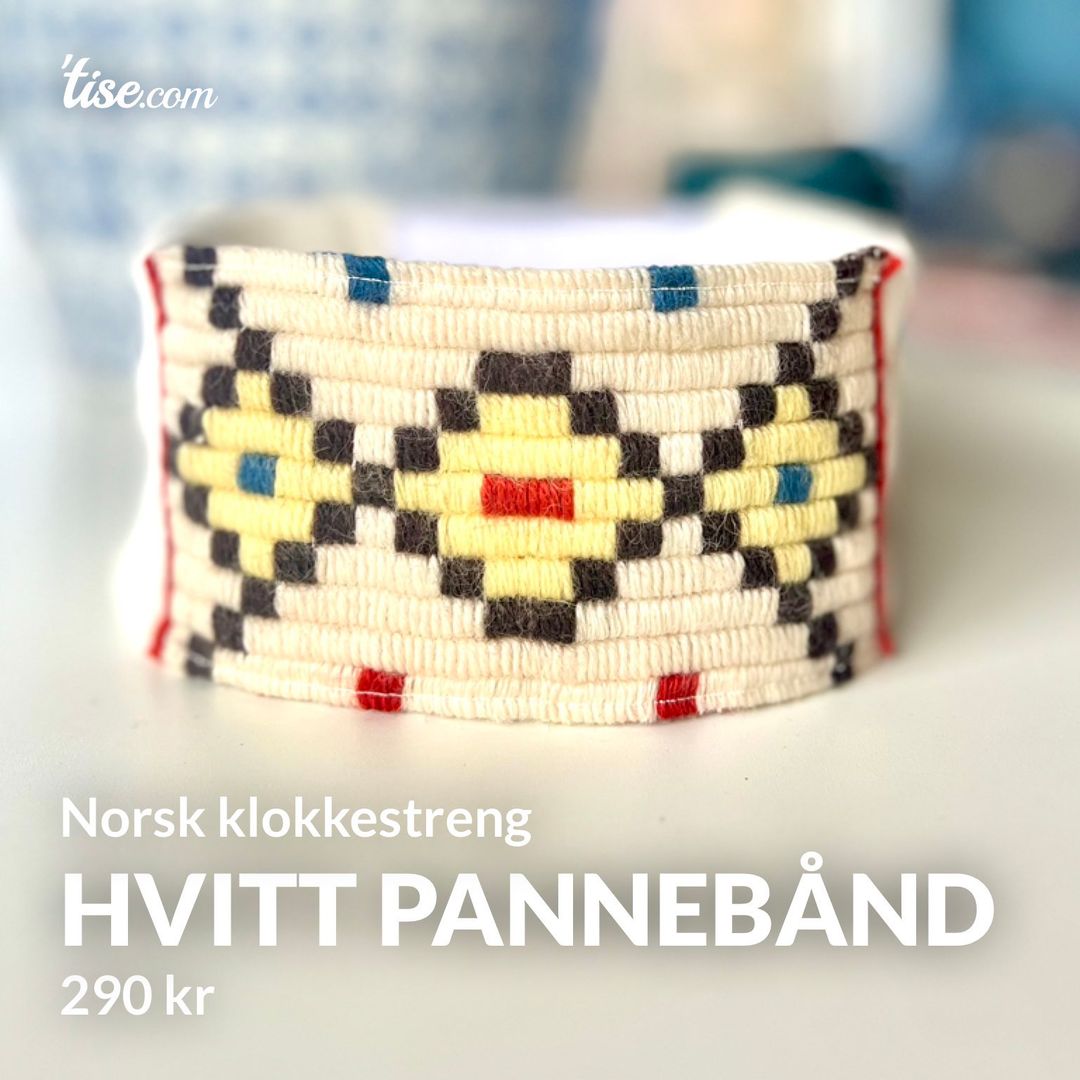 Hvitt pannebånd