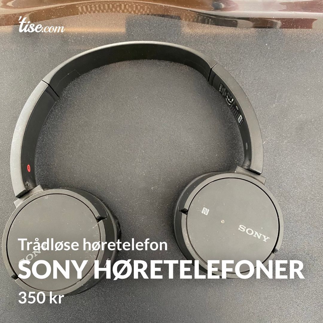 Sony høretelefoner