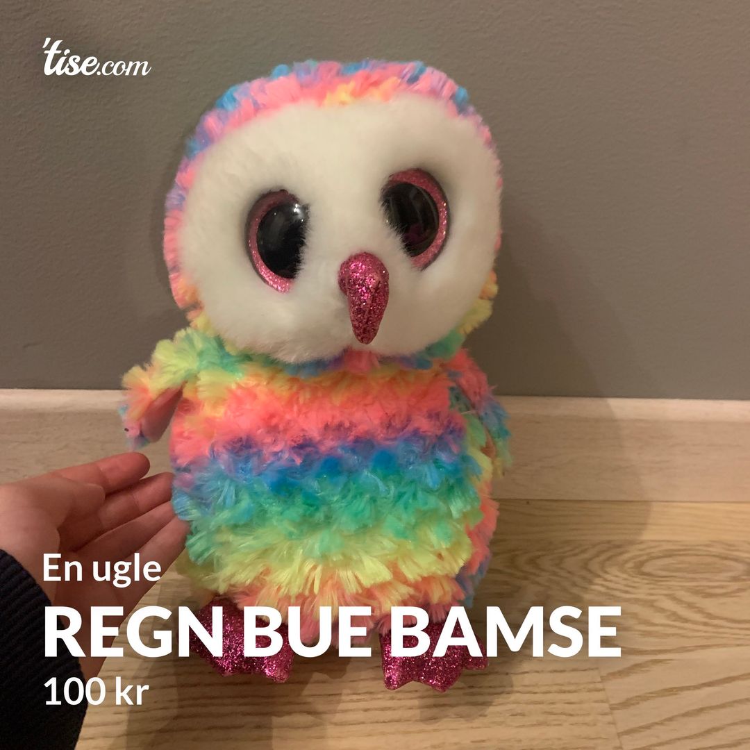 Regn bue bamse