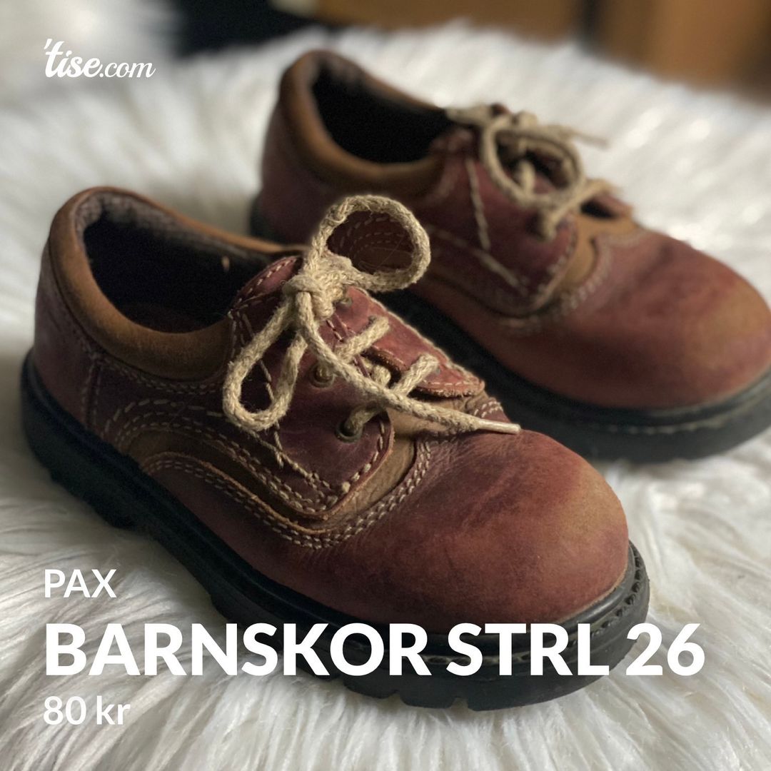 Barnskor Strl 26