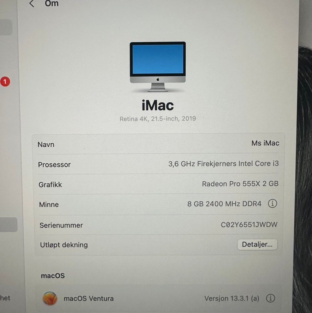 iMac 2019