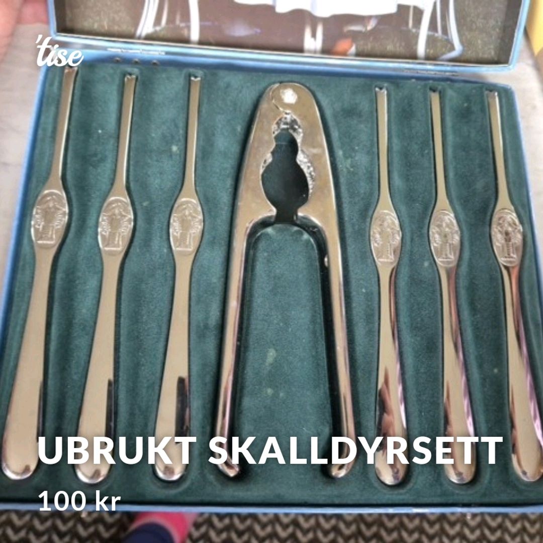 Ubrukt Skalldyrsett