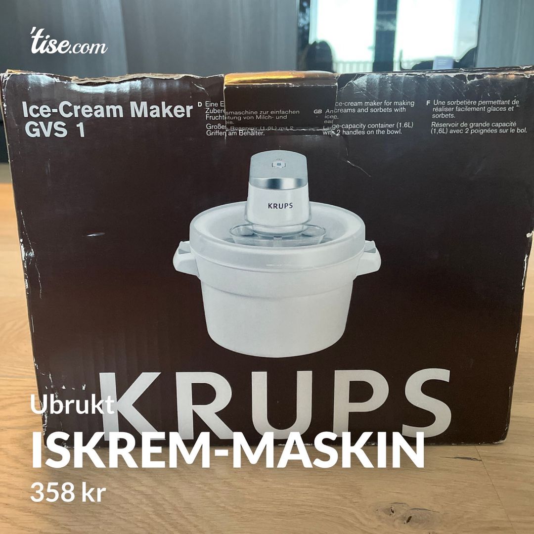 Iskrem-maskin