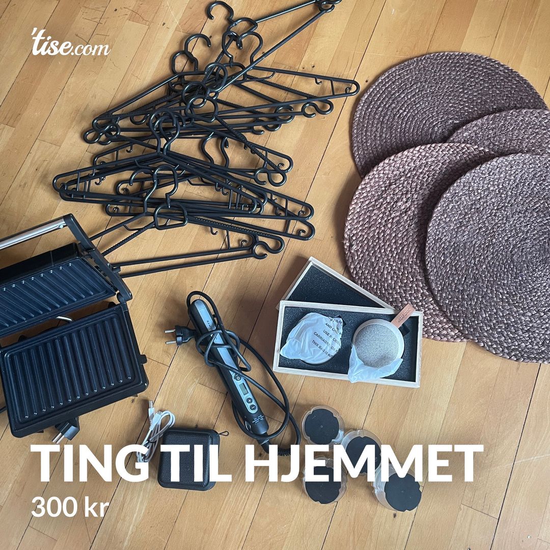 Ting til hjemmet