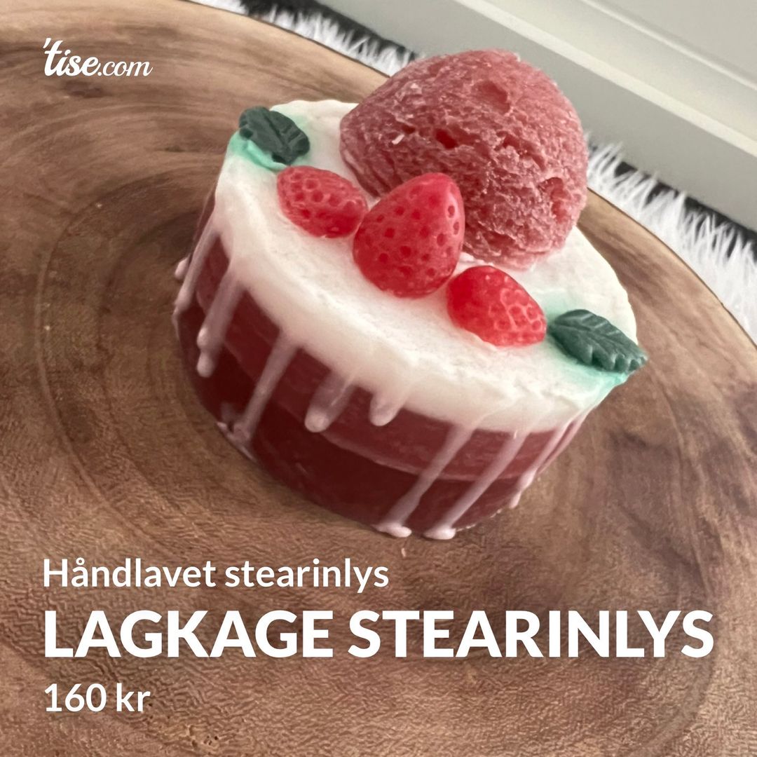 Lagkage stearinlys