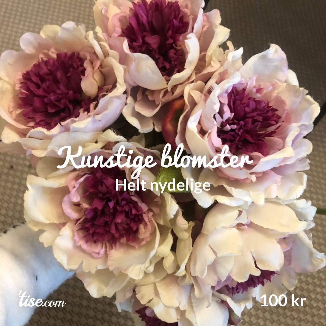 Kunstige blomster