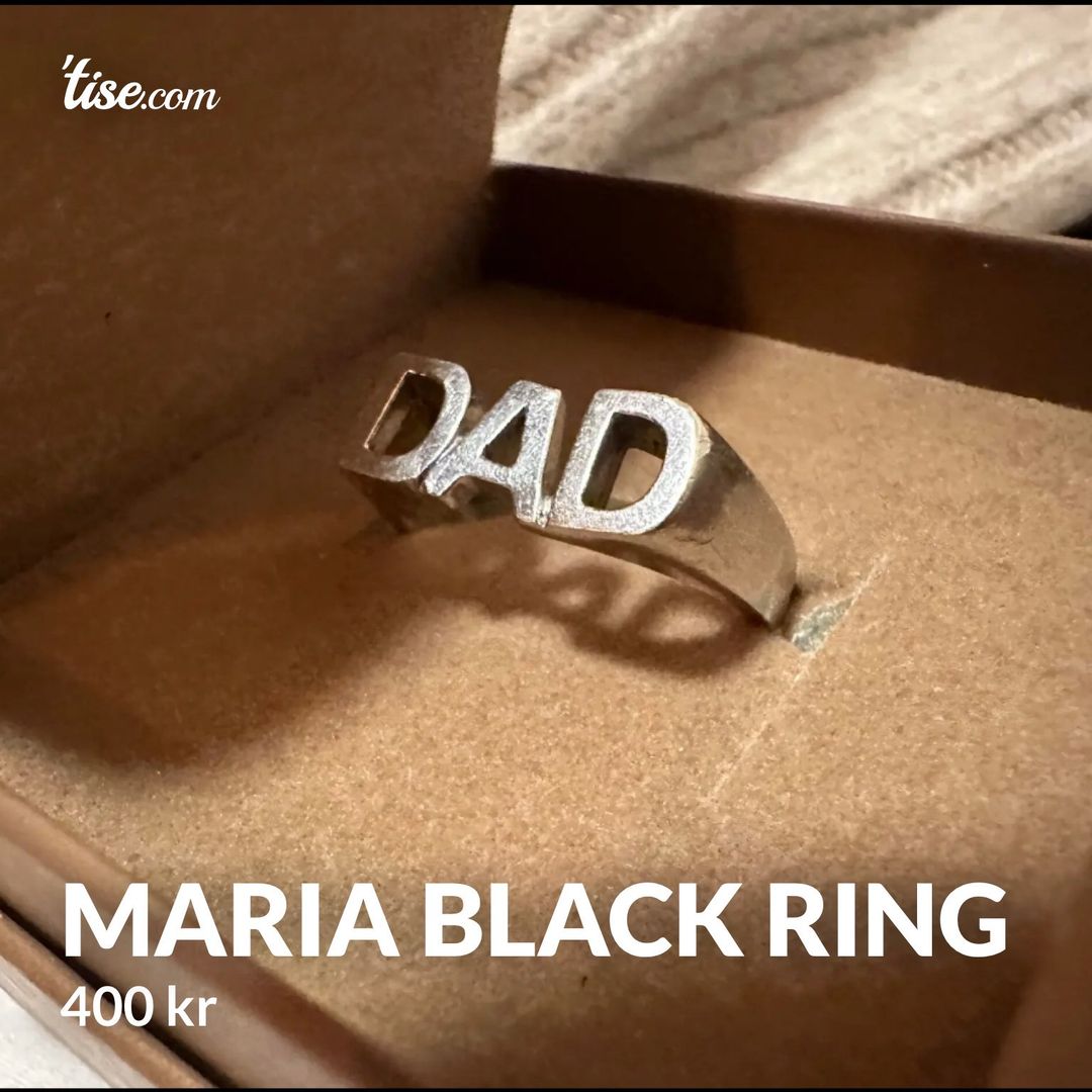 Maria Black ring