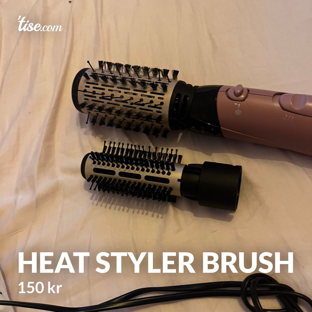 Heat styler brush