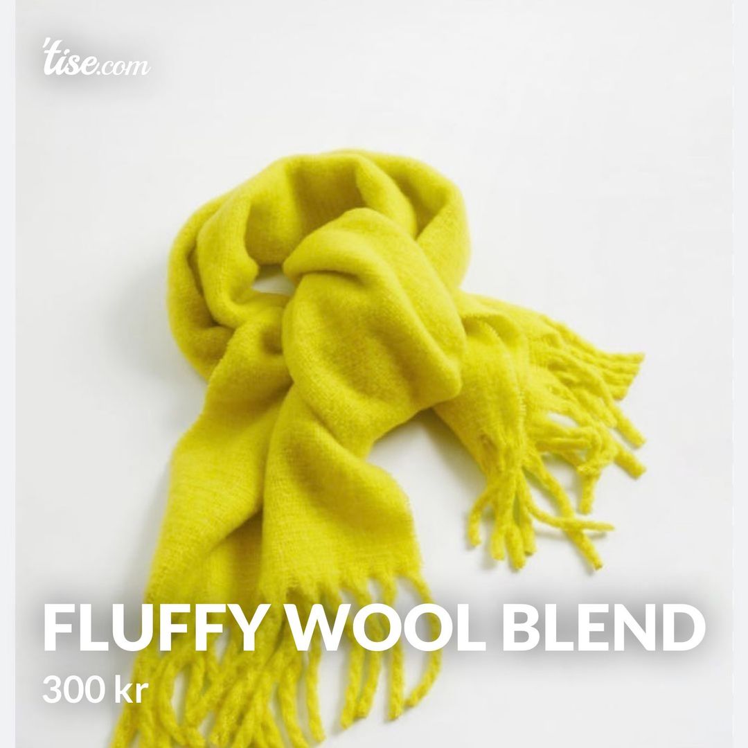 Fluffy wool blend