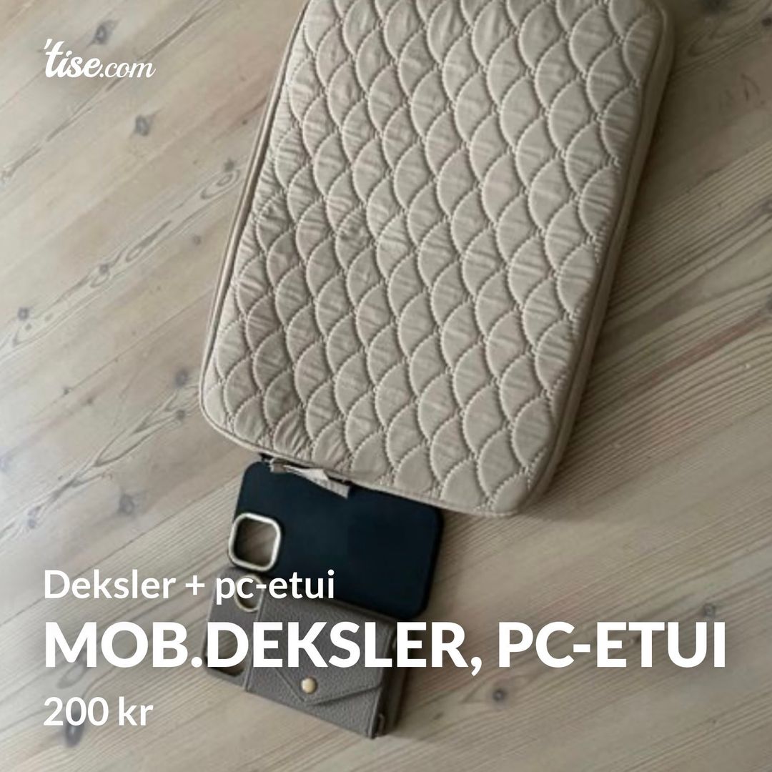 Mobdeksler pc-etui