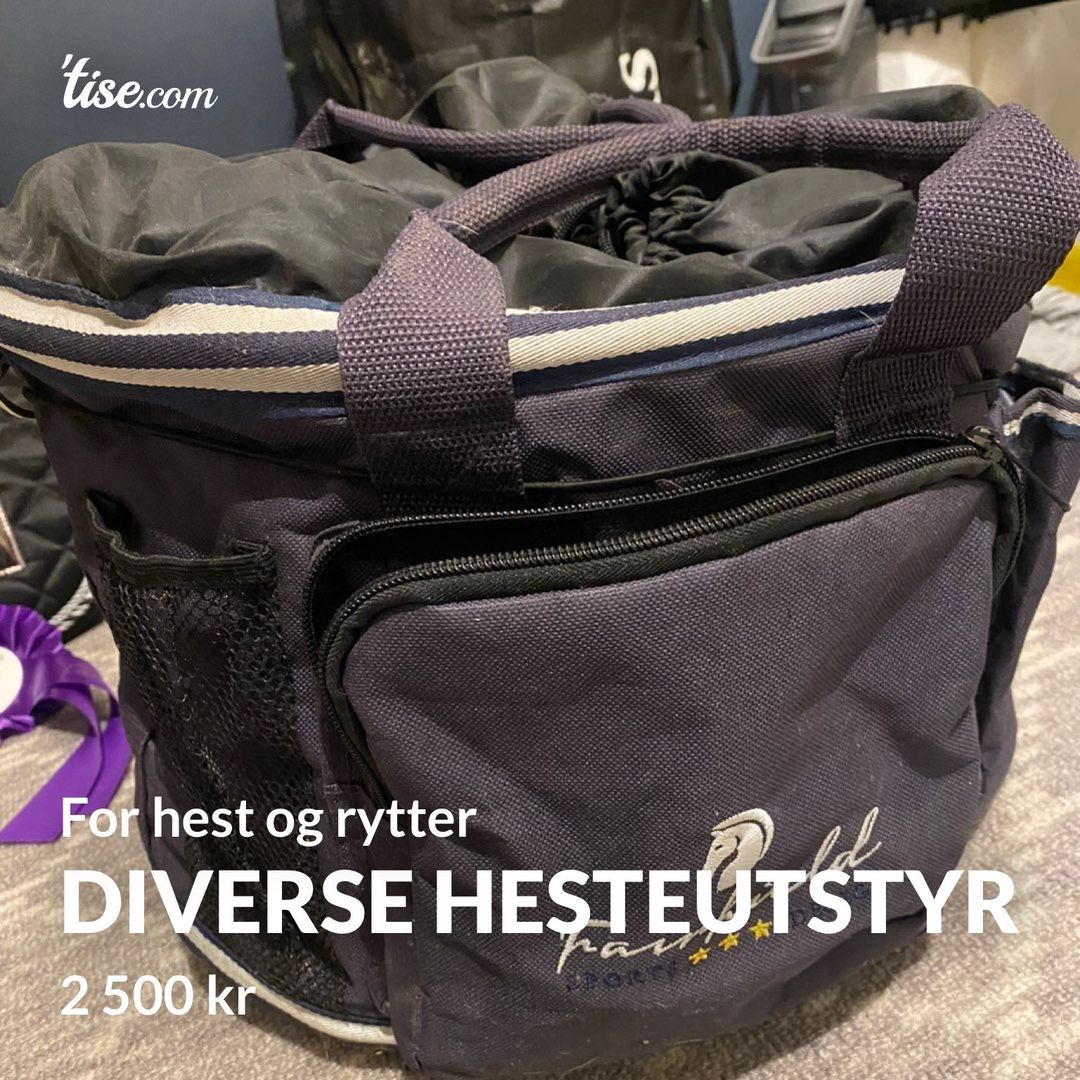 Diverse hesteutstyr