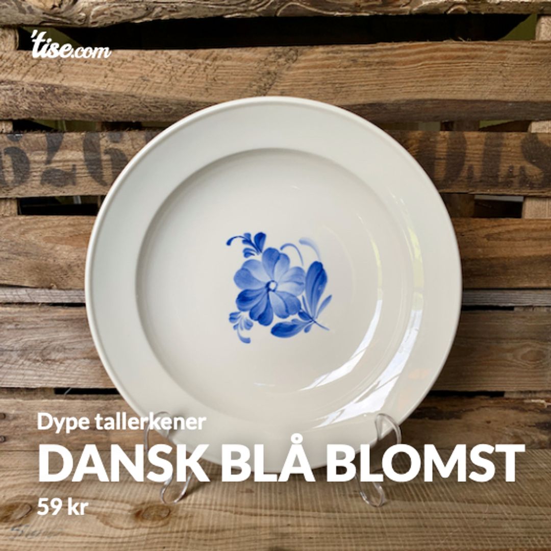 Dansk Blå blomst