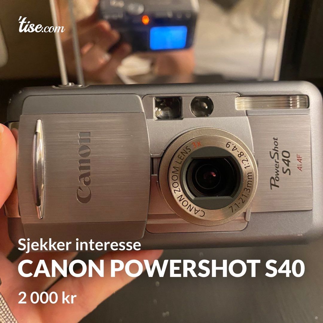 Canon Powershot S40