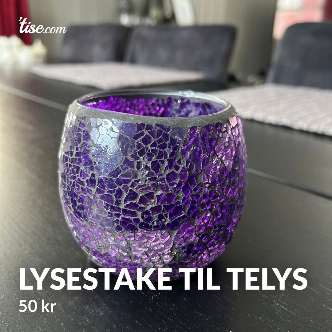 Lysestake til telys