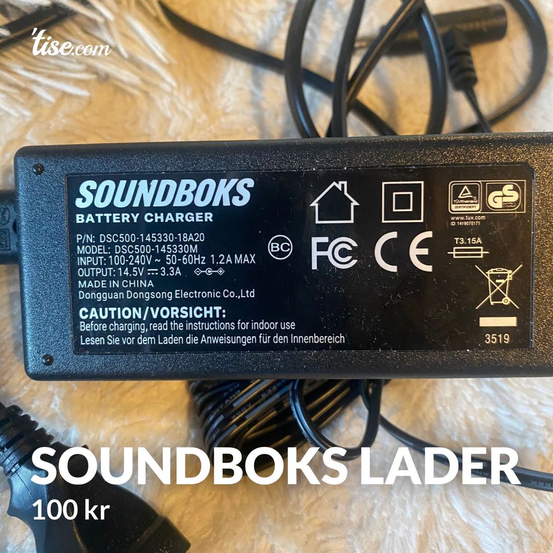 Soundboks lader