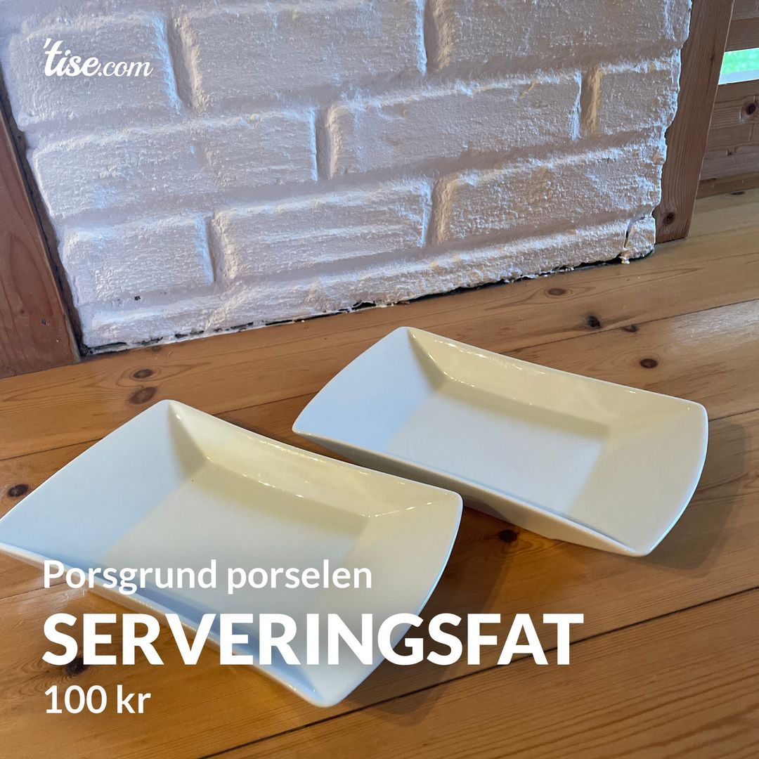 Serveringsfat