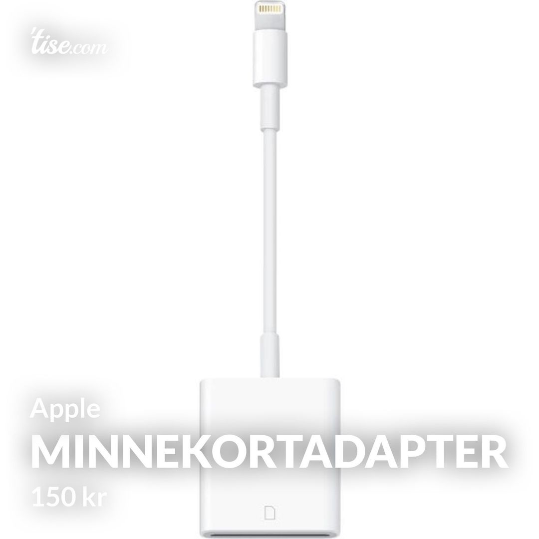 Minnekortadapter