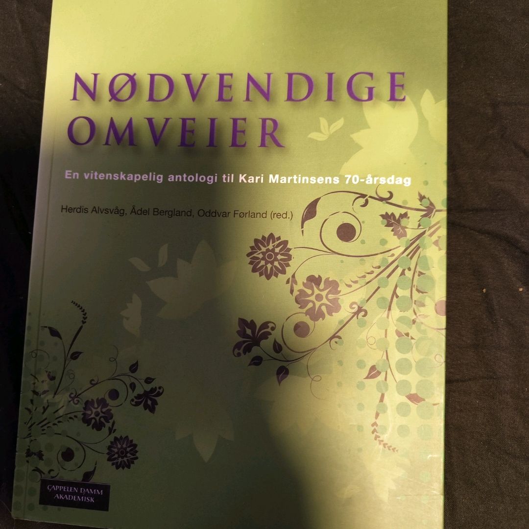 Nødvendige Omveier