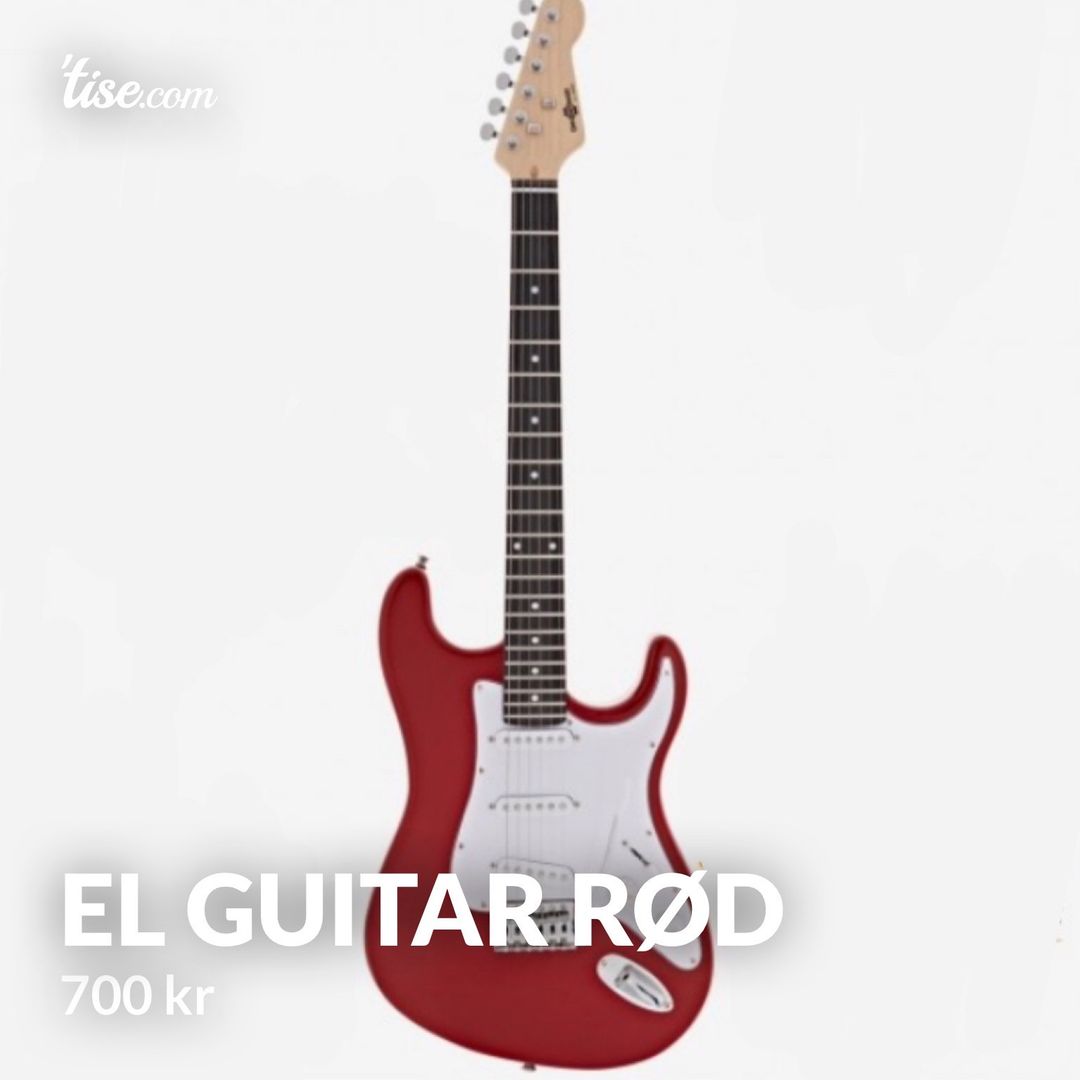 El guitar rød