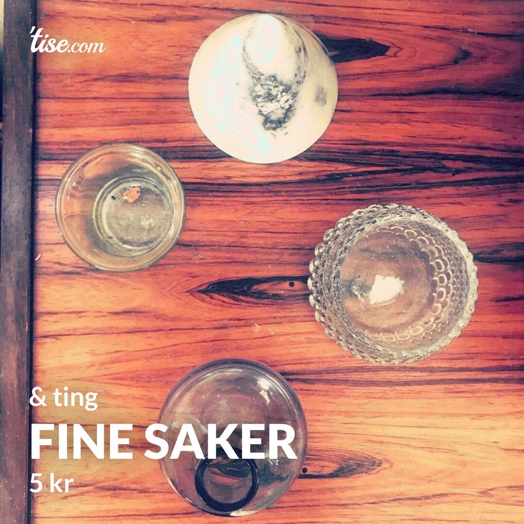 Fine saker