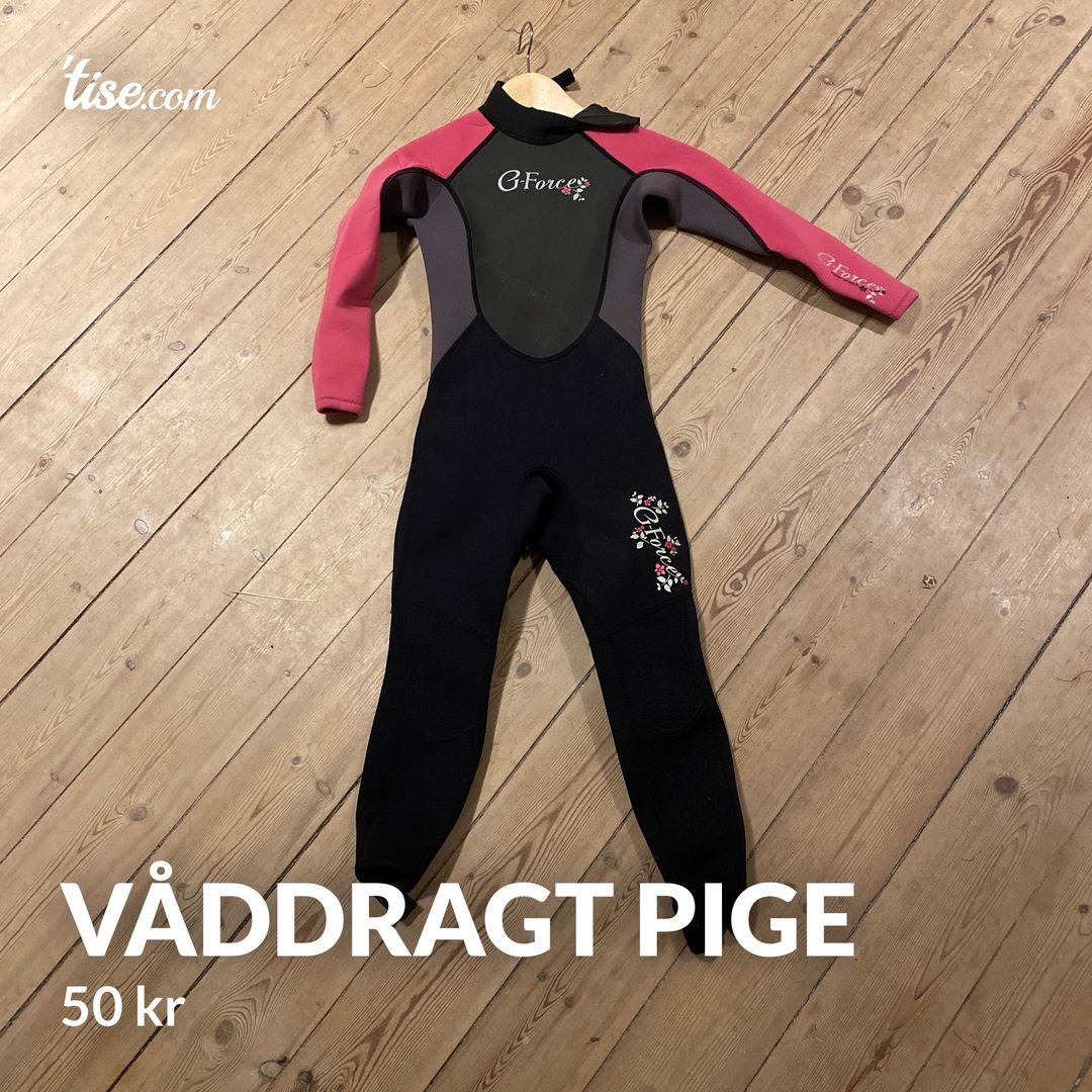 Våddragt pige