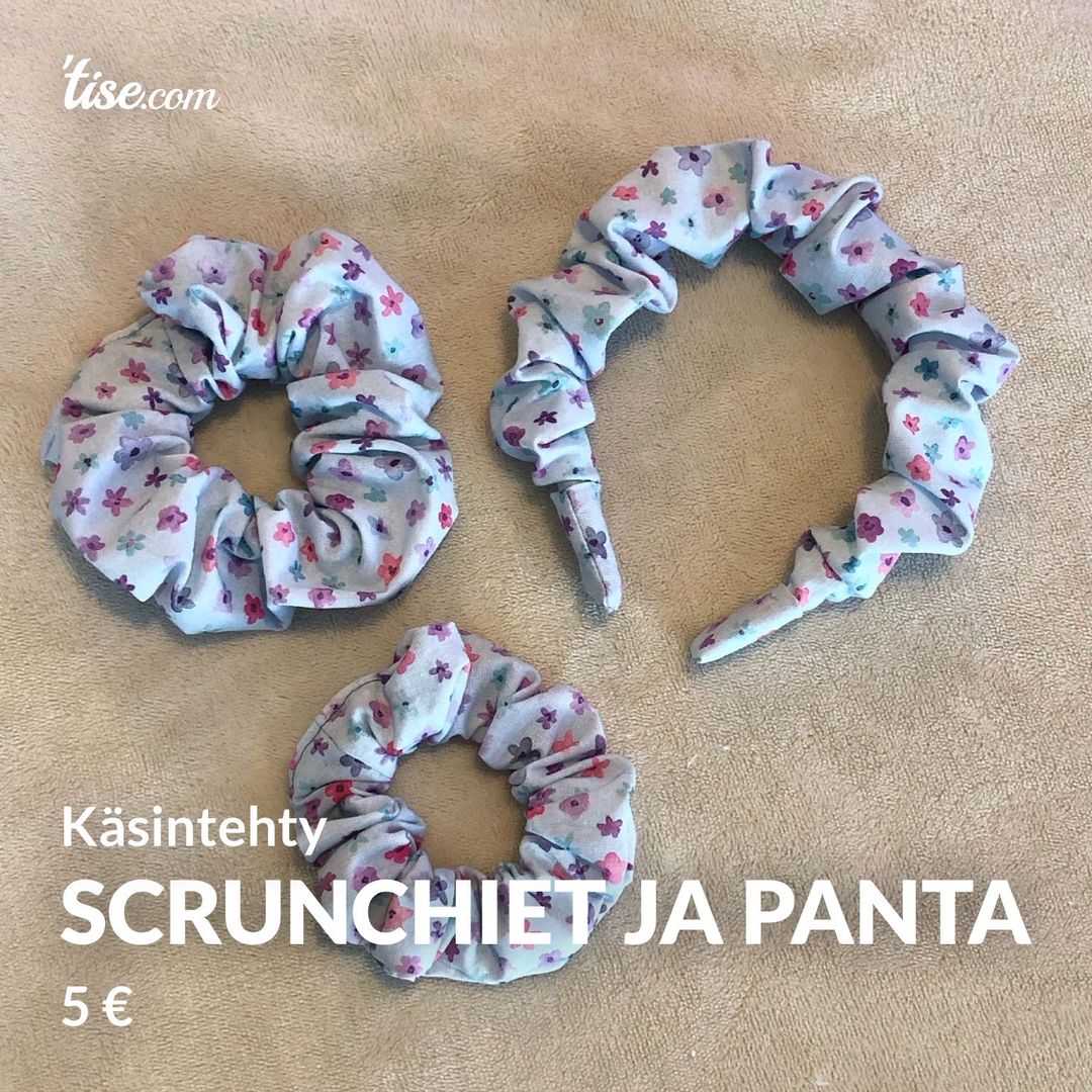 Scrunchiet ja panta