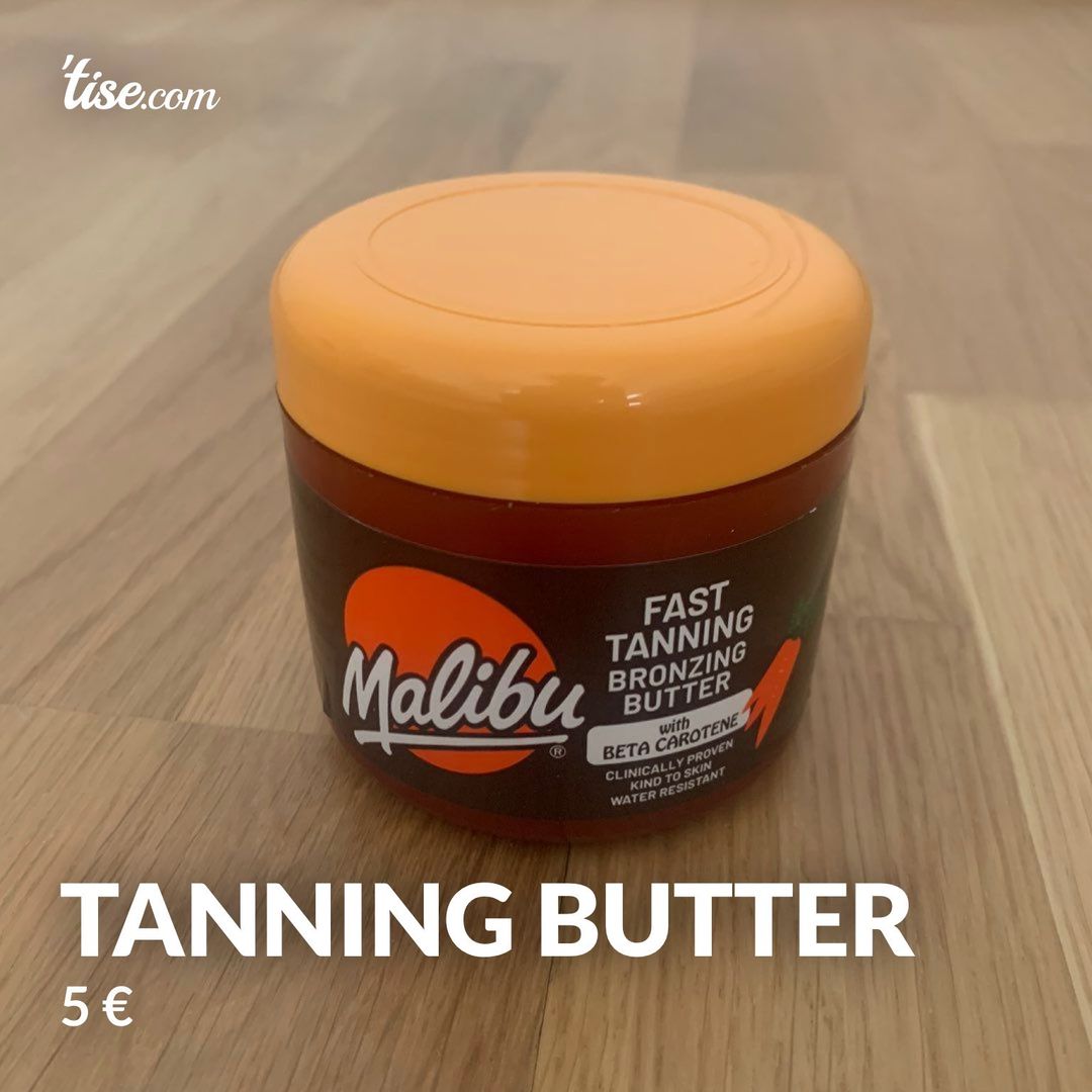 Tanning butter