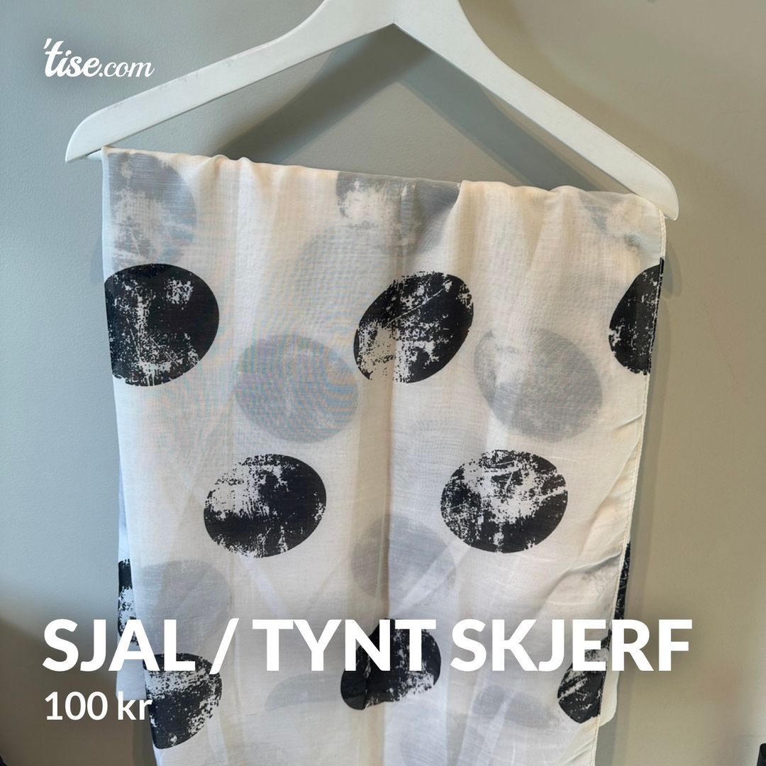 Sjal / tynt skjerf