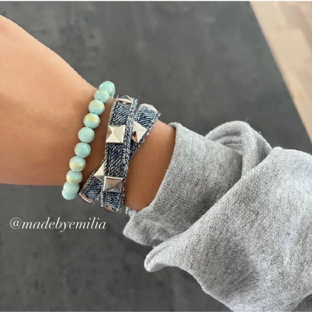 Denim armband