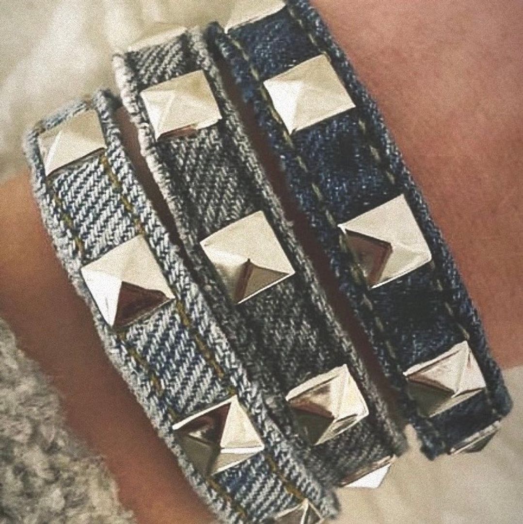 Denim armband