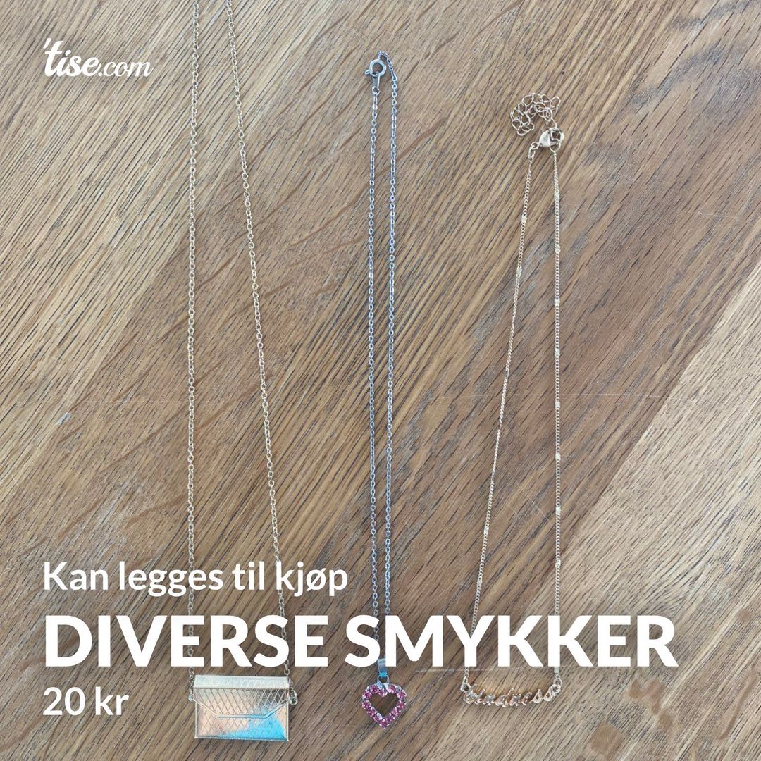 Diverse smykker