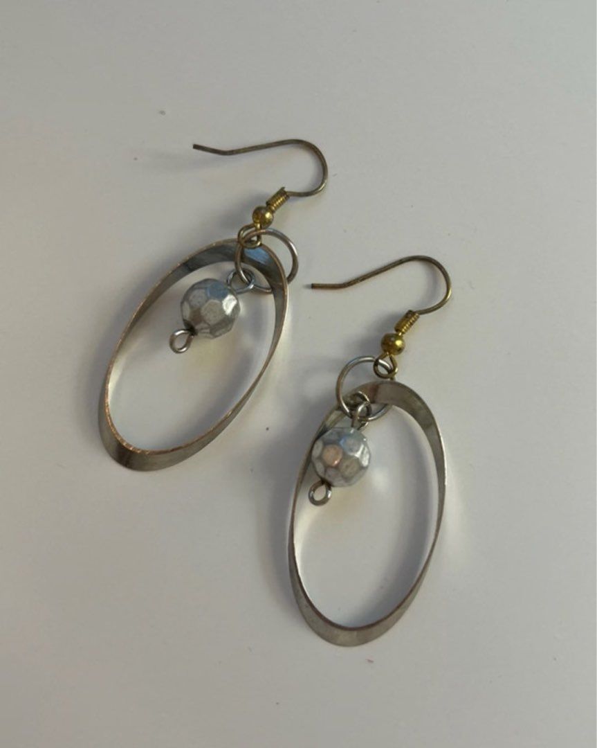 Hanging earrings