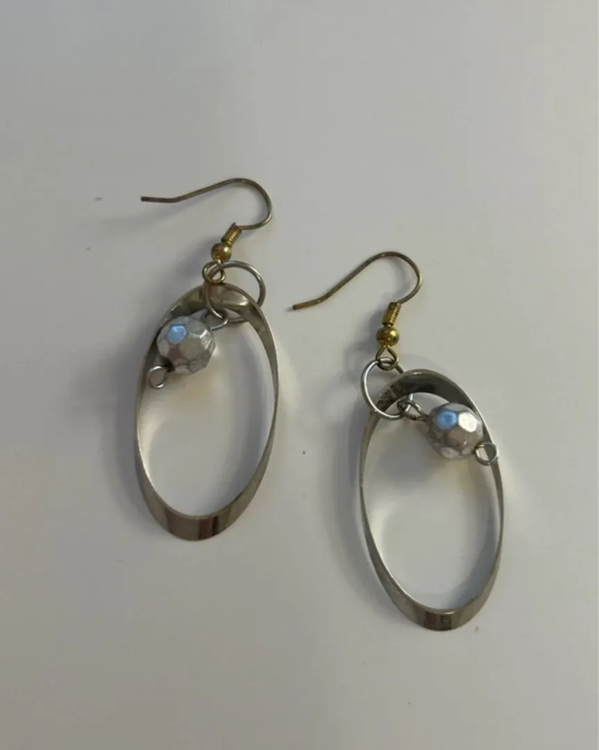 Hanging earrings