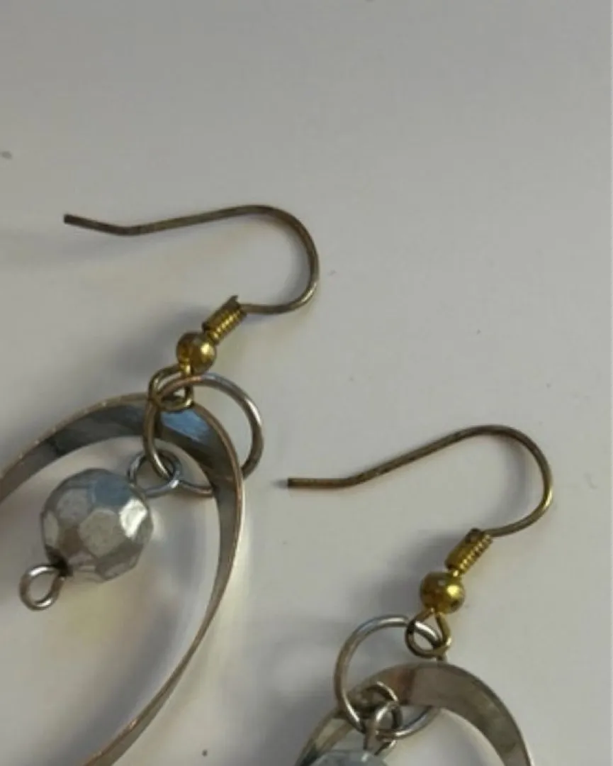 Hanging earrings