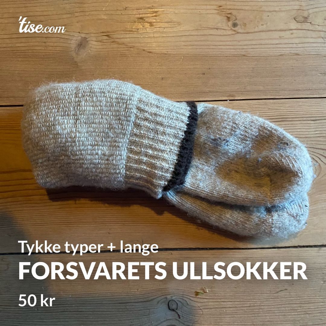 Forsvarets ullsokker