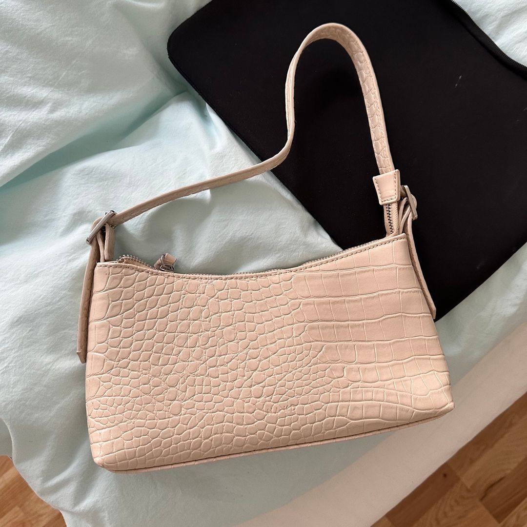 Beige taske