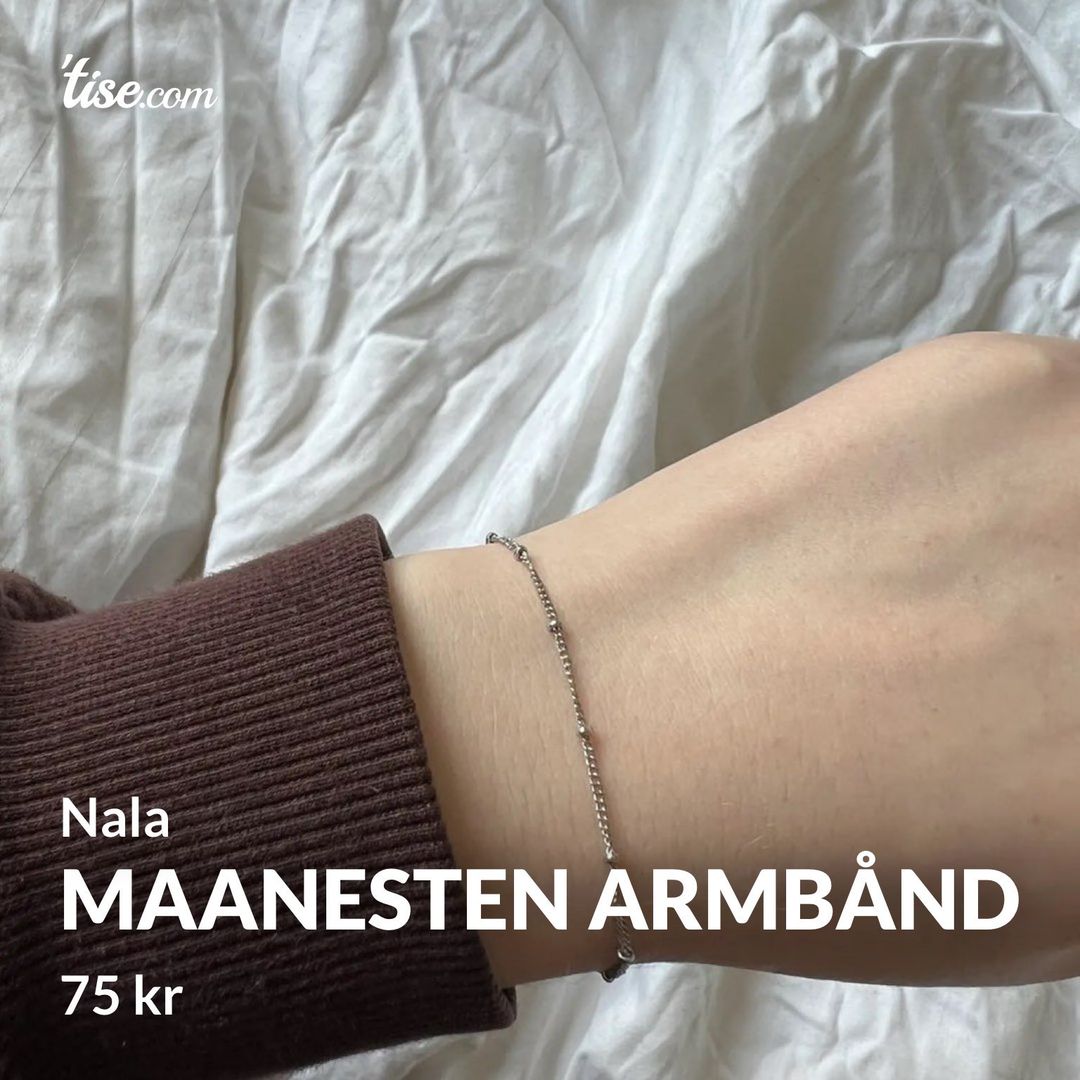 Maanesten armbånd