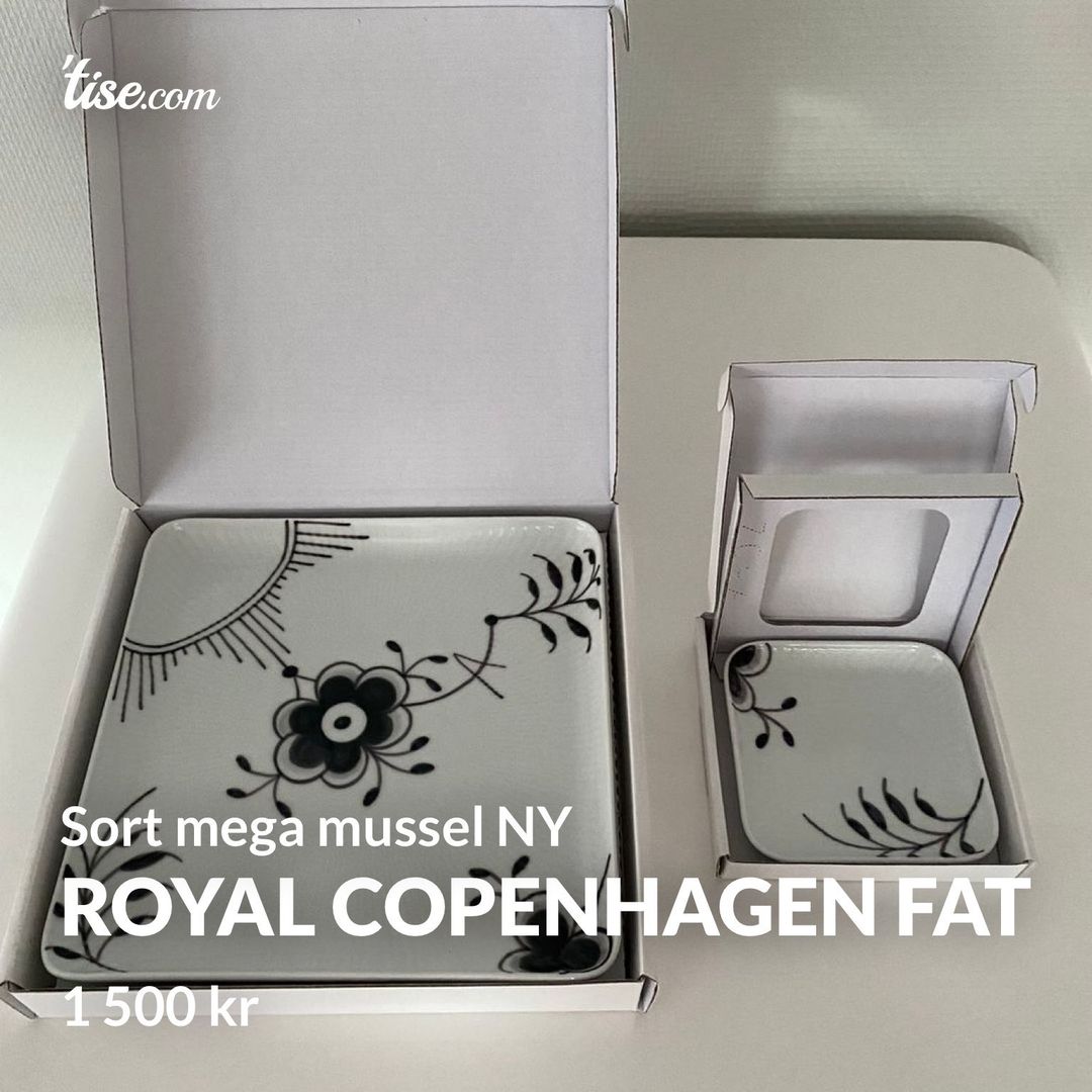 Royal Copenhagen fat