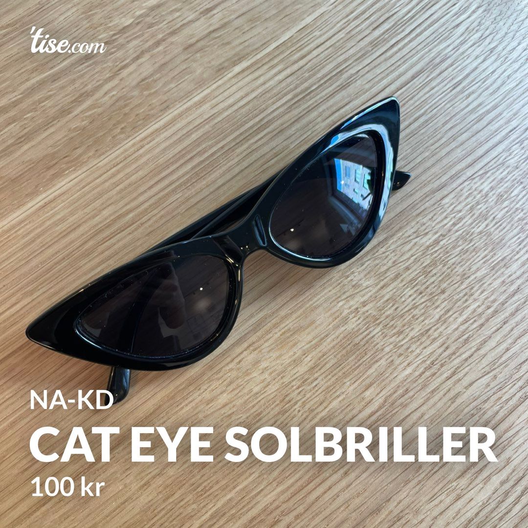 Cat eye solbriller