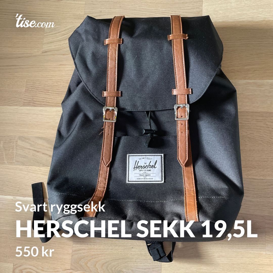 Herschel sekk 19,5L