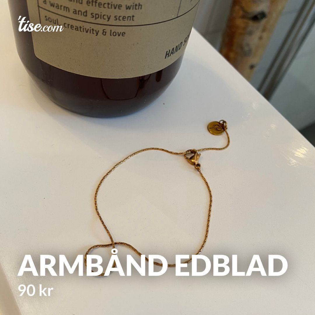 Armbånd edblad