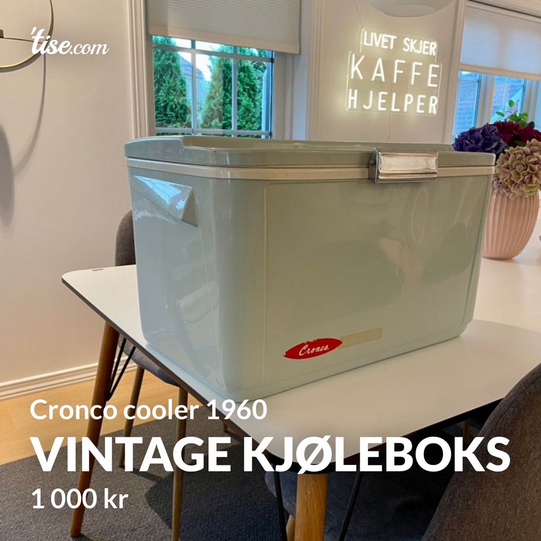 Vintage kjøleboks