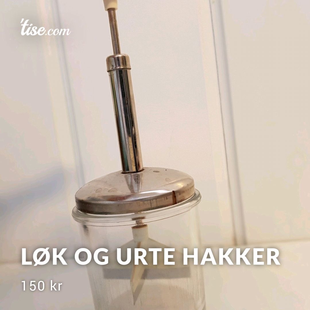 Løk og urte hakker