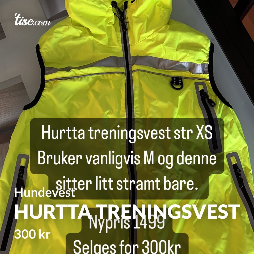 Hurtta treningsvest