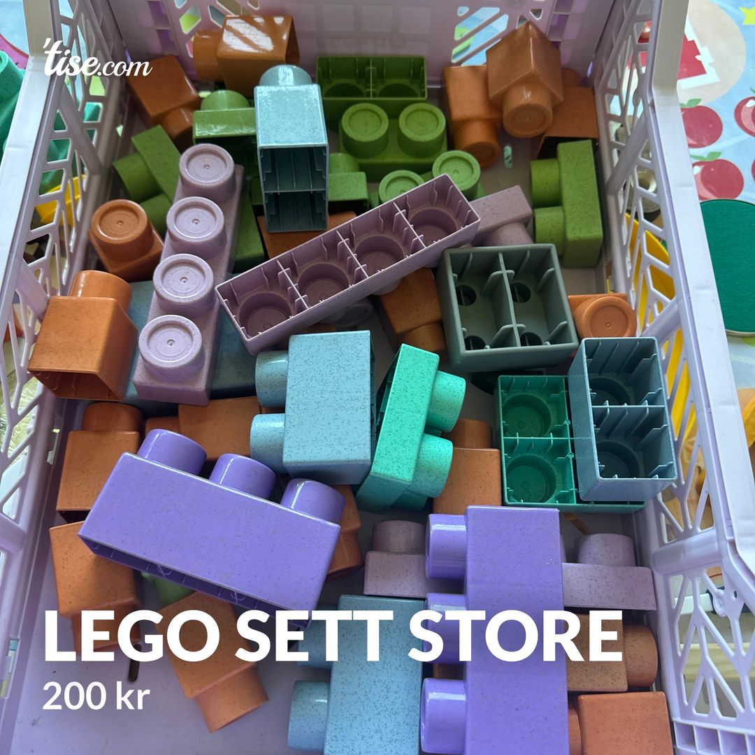 Lego sett store