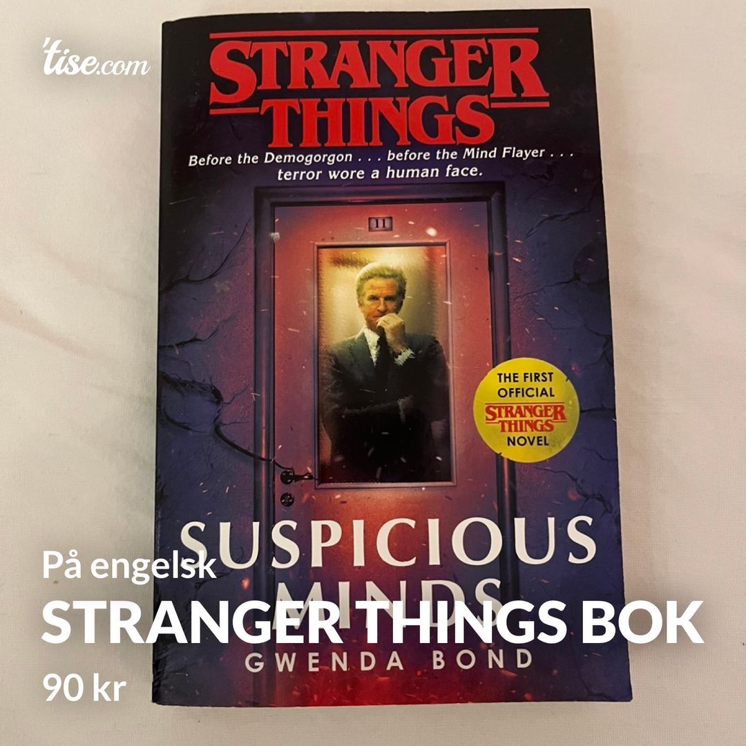 Stranger things bok