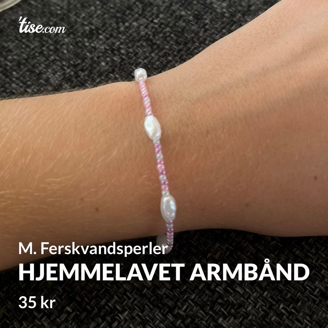 Hjemmelavet armbånd