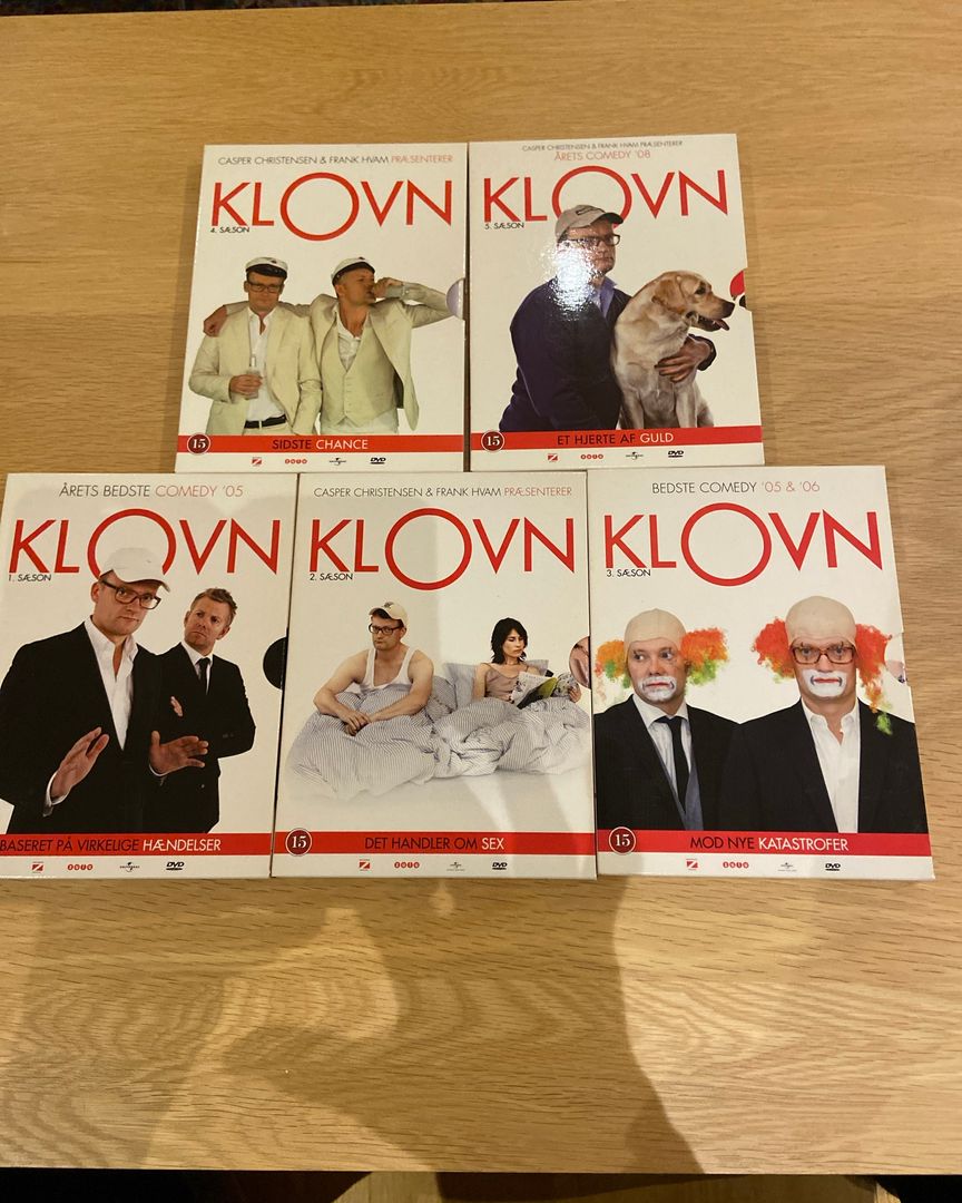 Klovn sæson 1-5